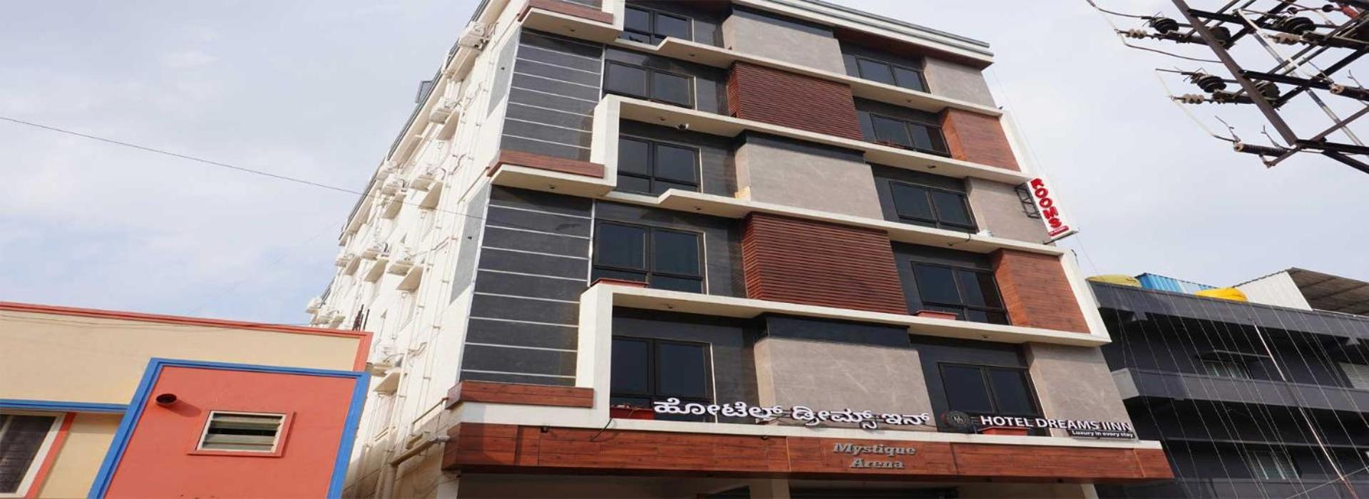 Hotel Dreams Inn Bangalore Esterno foto